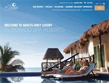 Tablet Screenshot of eldoradosparesorts.com